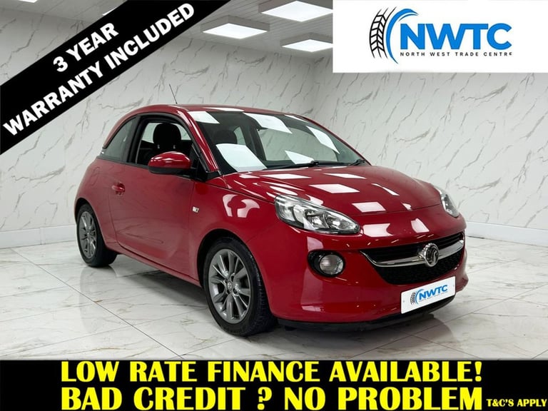 2016 Vauxhall ADAM 1.2i JAM Hatchback 3dr Petrol Manual Euro 6 (70 ps) F/S/H! 2 FORMER OWNER Hatc...
