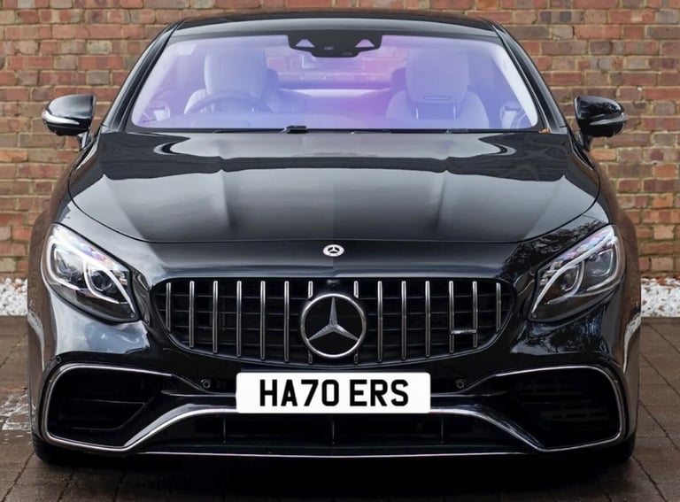 Private number plate HA70 ERS HATERS 