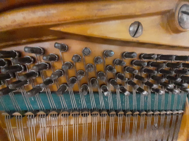 C Bechstein Model 9 upright piano Mahogany *adjustable stool + 1st fine tuning option*