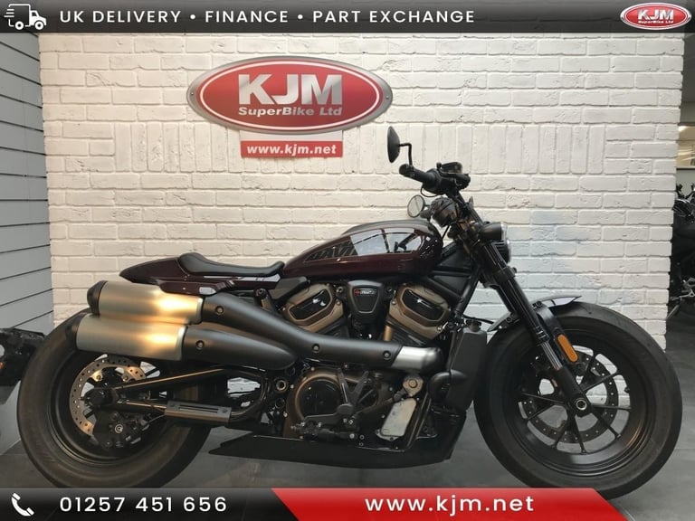 image for HARLEY DAVIDSON SPORSTER 1250 S, 2021/71, JUST 1,860 MILES COVERED WITH FSH