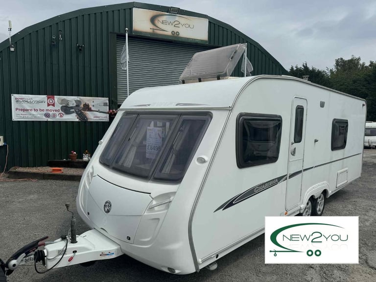 2007 Swift Charisma 620 4 Berth Fixed Bed Caravan - STOCK E140 - HUGE SALE!!