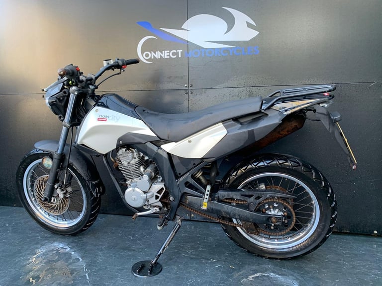 DERBI SENDA CITY CROSS 125cc PROJECT BIKE HPI CLEAR