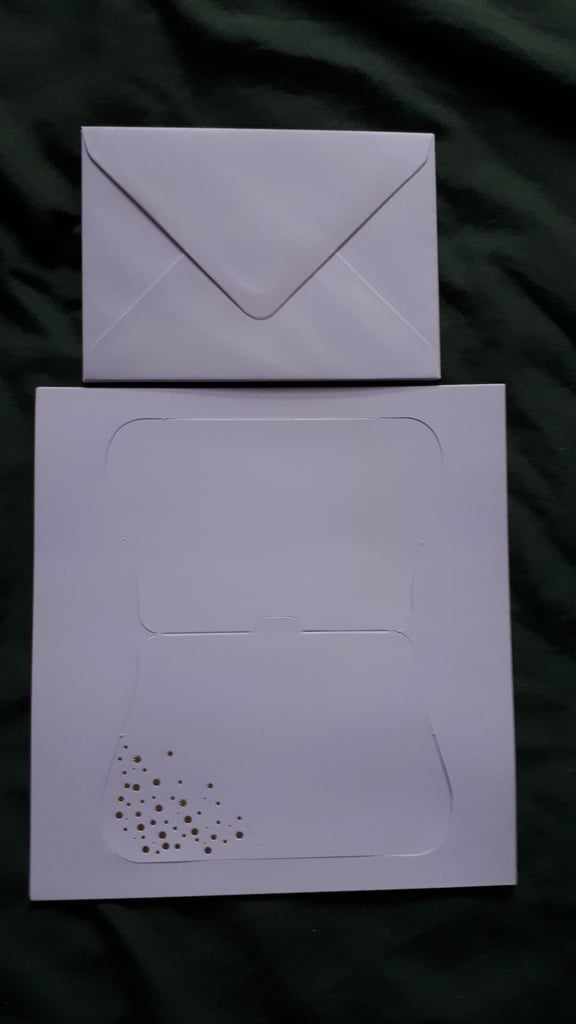 image for Crafting 6 White Handbag Design Blank Cards
