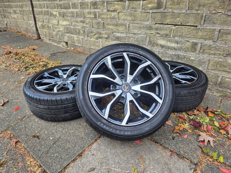 🌟Ford Transit 5x160 18 inch alloy wheels with MATCHING TYRES 6M++