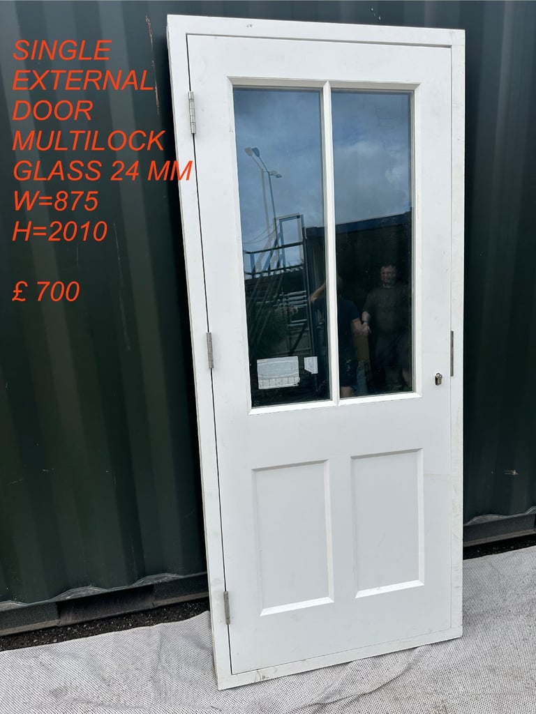 image for SINGLE EXTERNAL DOOR WITH FRAME