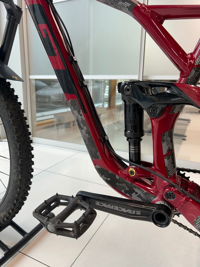 GT Force Comp Full Suspension Mountain Bike Men’s MTB Enduro Medium 27.5” Trail