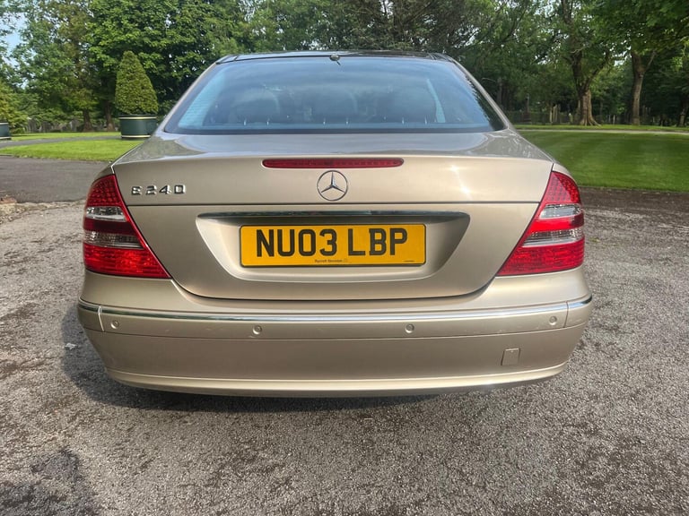 2003 Mercedes-Benz E-Class 2.6 E240 Avantgarde 4dr SALOON Petrol Automatic