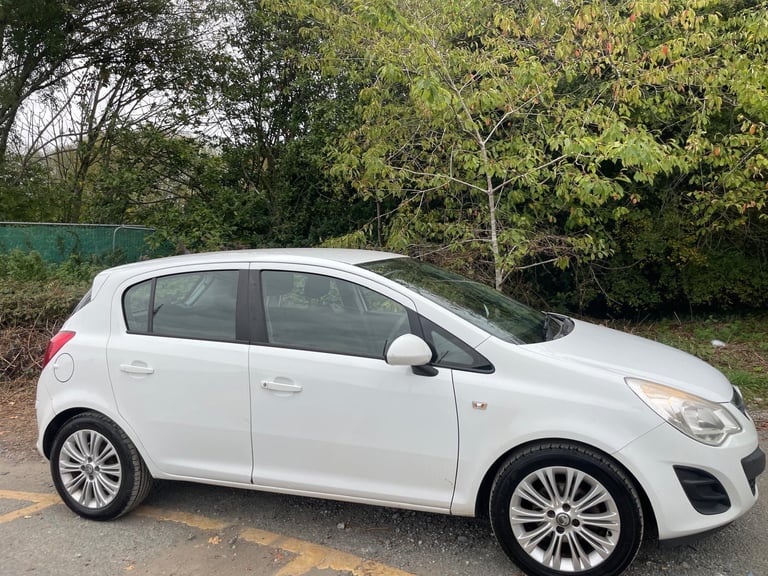 VAUXHALL CORSA 1.3 CDTI EXCLUSIVE E/F 63 REG WHITE 5 DOOR 11 MONTHS MOT TAX £35 60+MPG