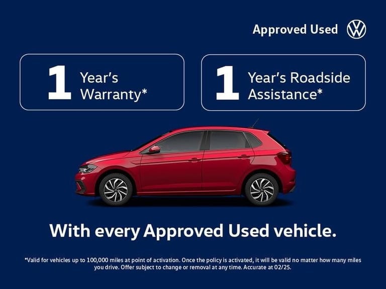 2020 Volkswagen Polo MK6 Hatchback 5Dr 1.0 TSI 95PS United + CLICK AND COLLECT MANUAL Hatchback P...