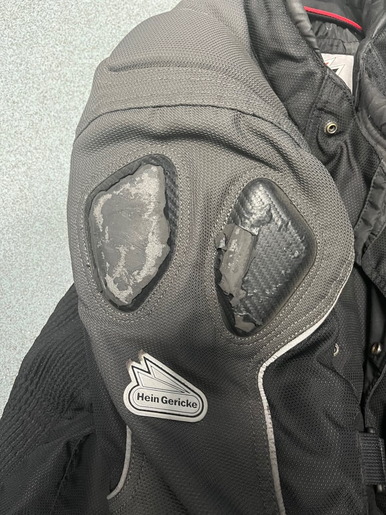 Hein Gericke performance shell gortex jacket and trousers 