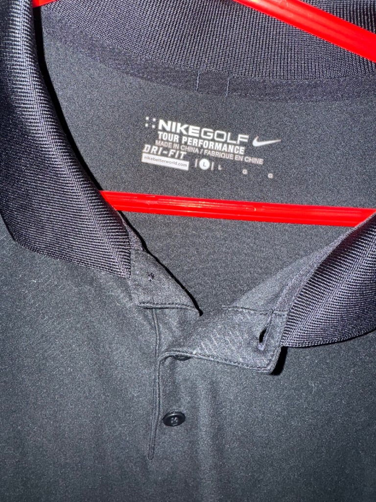 image for NIKE GOLF  POLO DRI-FIT SIZE LARGE SPORT 