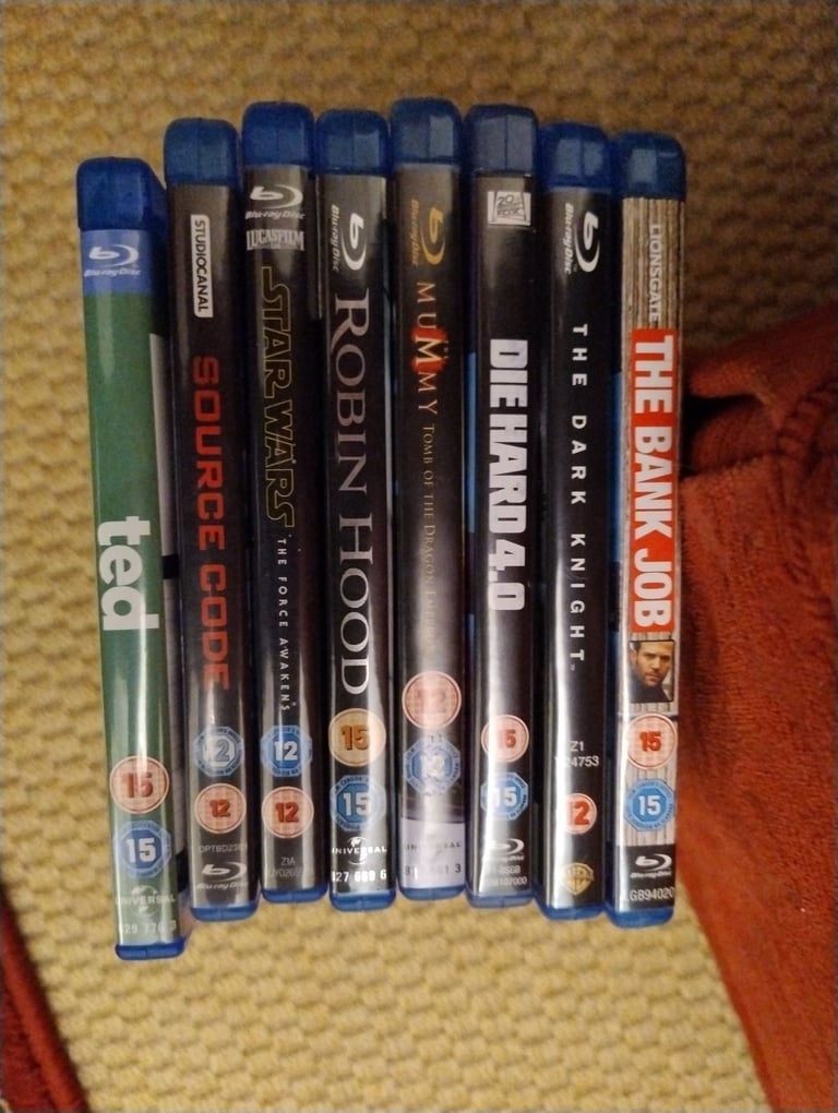 image for Unwanted blu rays £1 each
