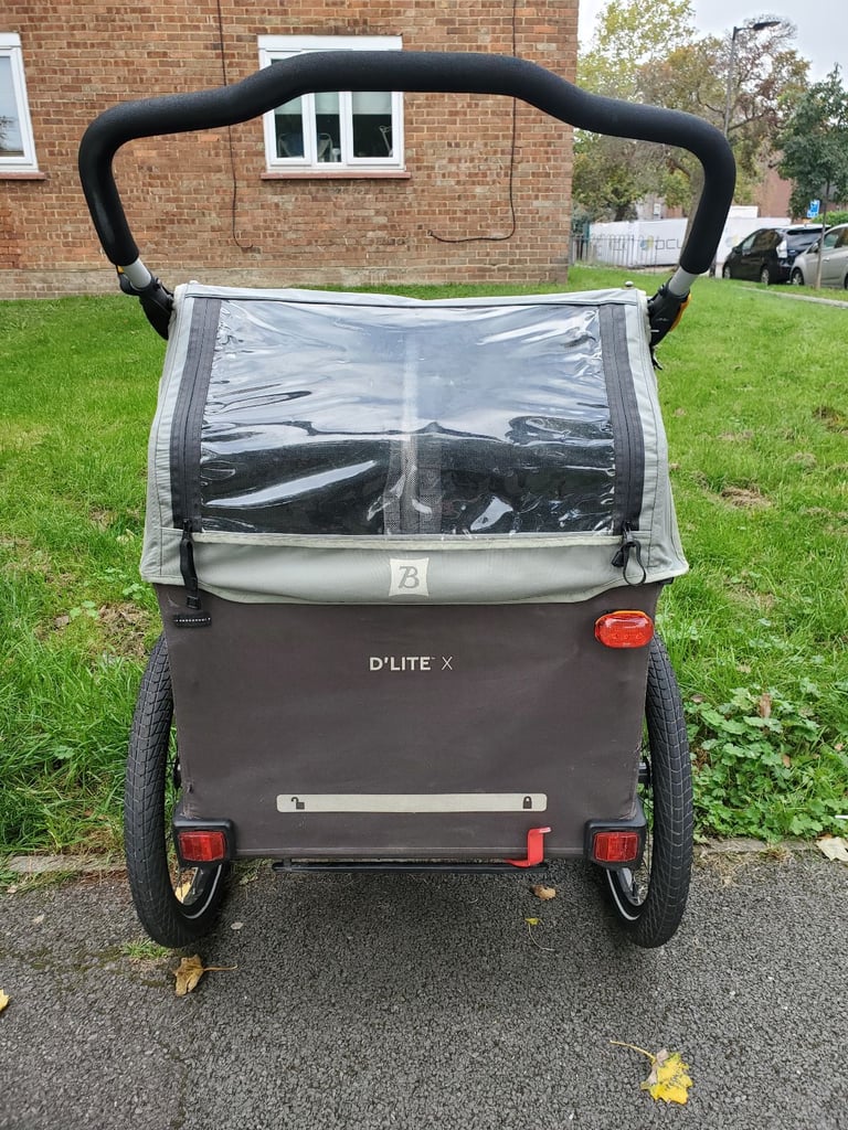 Burley D'Lite X double bike trailer