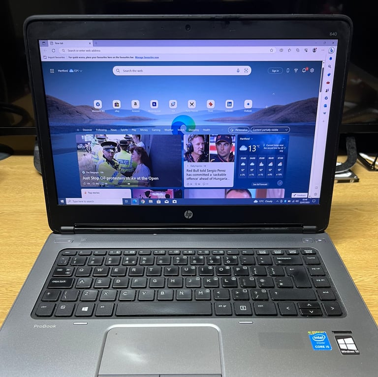 8GB Hp ProBook HD Laptop 120GB SSD,Window10,office,Ready
