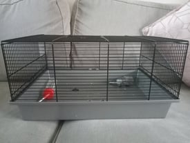 Hamster cage. 