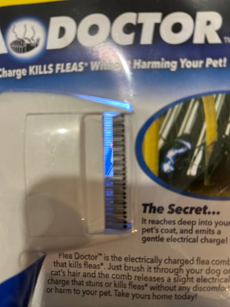 Flea treatment machine 