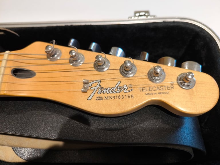 Authentic 1999 Fender Telecaster (Mexican serial number edition)