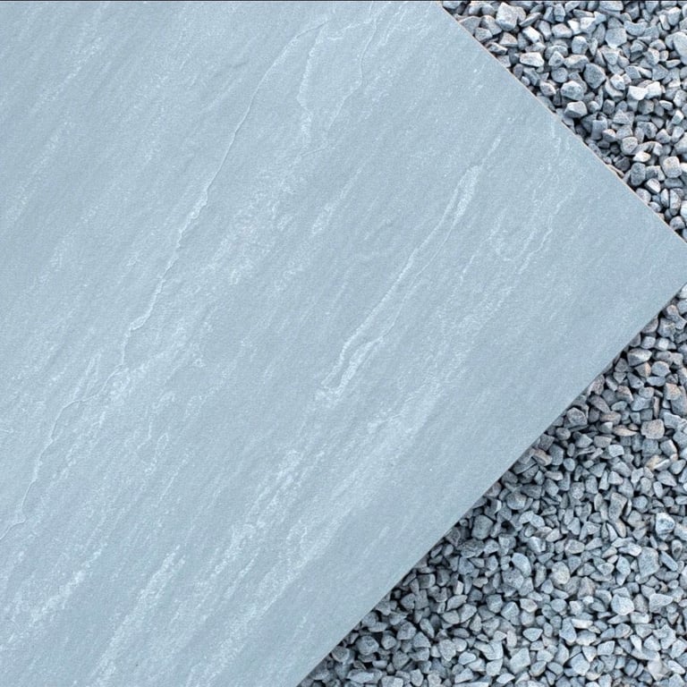 PORCELAIN 'STONE' PAVING - 20MM - KANDALA GREY - 600MM X 900MM (IND) (40 PCS/PACK)