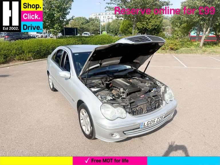  Mercedes-Benz C Class 1.8 C200 Kompressor Elegance SE 4dr Petrol Automatic