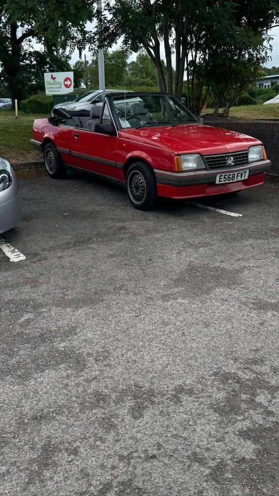 Vauxhall, CAVALIER, Convertible, 1987, Manual, 1796 (cc), 2 doors