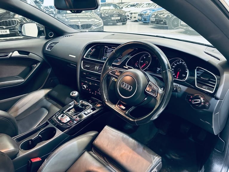 AUDI A5 2.0 TDI BLACK EDITION PLUS COUPE *ULEZ* 2 DOOR DIESEL MANUAL WHITE 2016