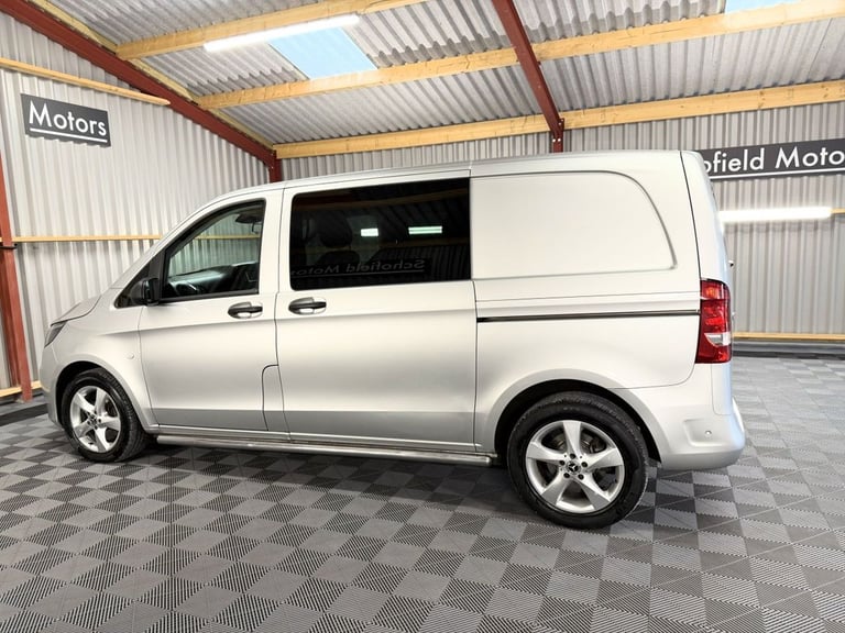2019 Mercedes-Benz Vito 2.1 119 CDI BlueTEC Sport Crew Van Double Cab 5dr Diesel G-Tronic+ RWD L1...
