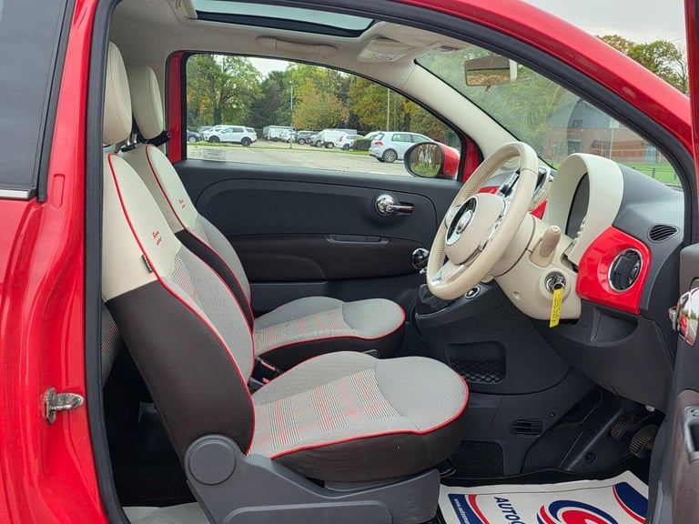 2015 Fiat 500 1.2 Lounge 3dr HATCHBACK PETROL Manual