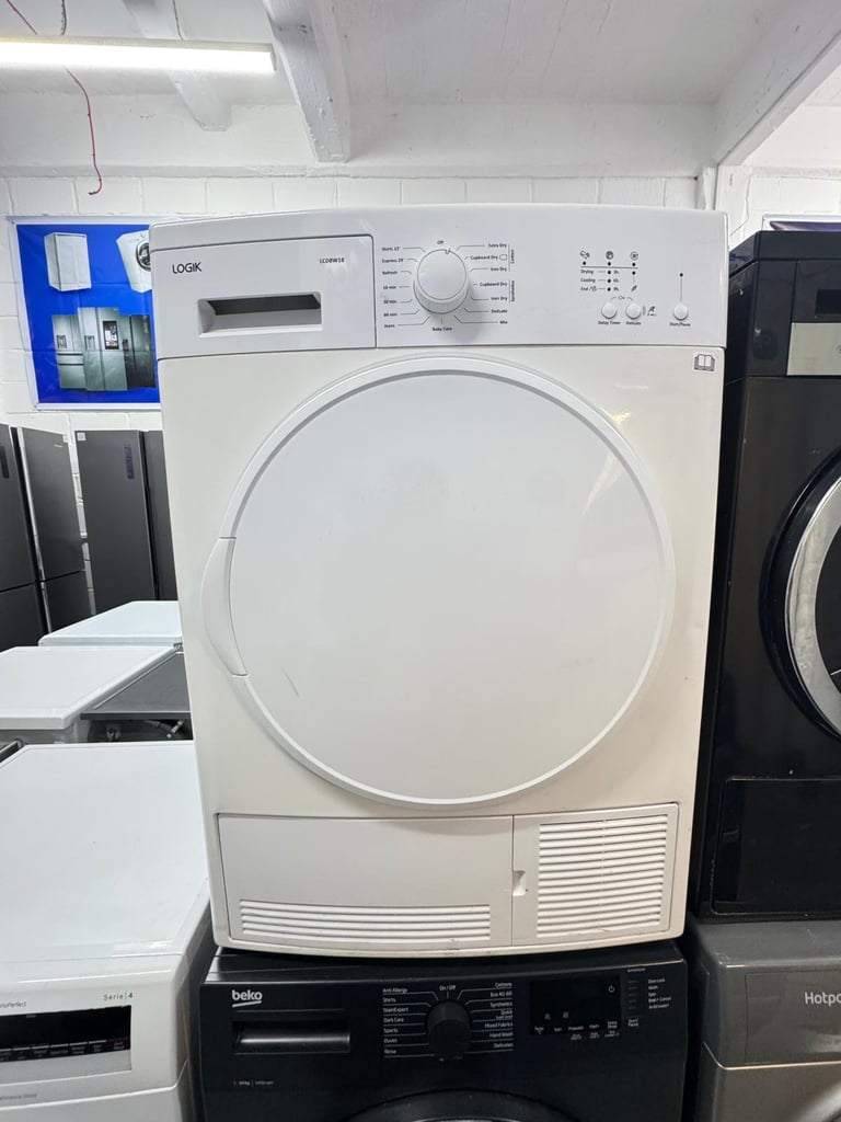 image for  Logik 8kg Condenser Tumble Dryer – Free Same Day Delivery