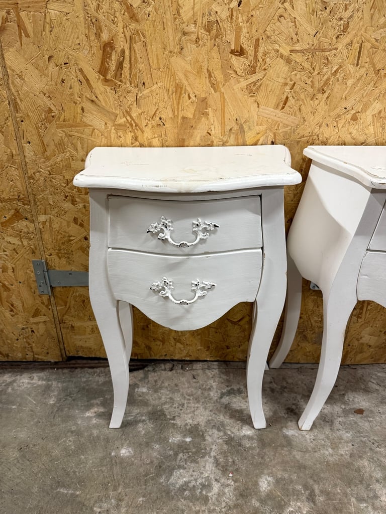Louis Style Bedsides Pair 