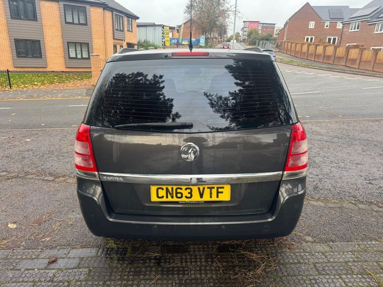 2013 Vauxhall Zafira 1.6i [115] Exclusiv 5dr MPV Petrol Manual