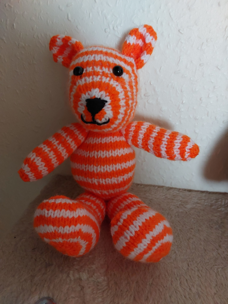 New Small stripy teddies