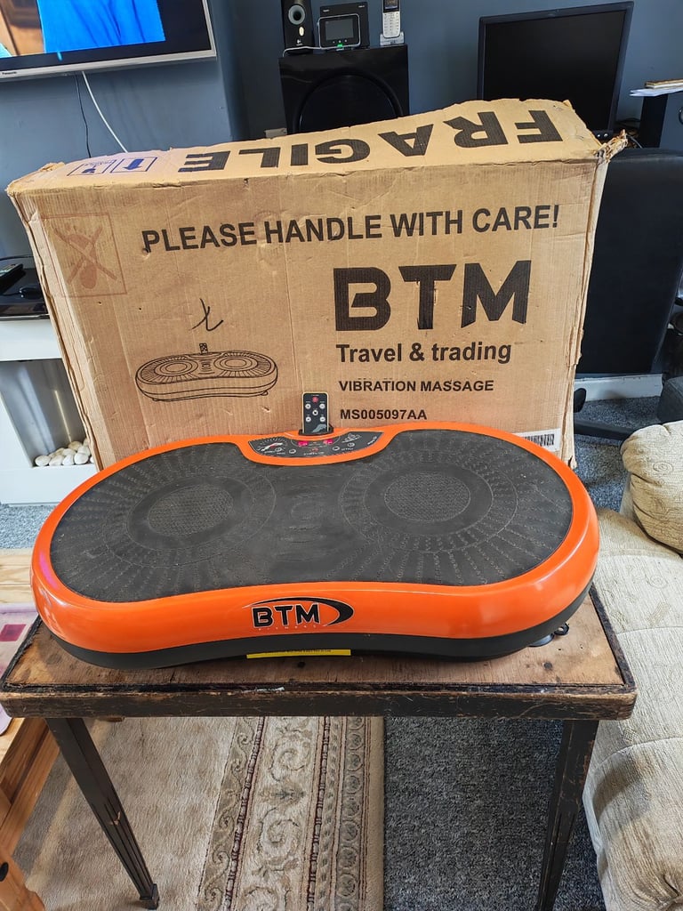 image for BTM FITNESS VIBRATION MASSAGE PLATE 