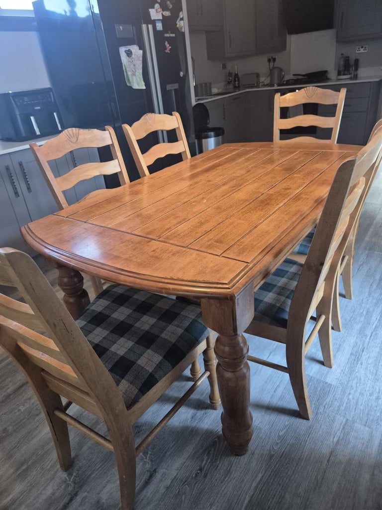 image for Dinning table and 6 chairs