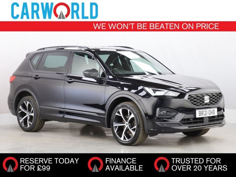 image for 2021 SEAT Tarraco 1.5 TSI EVO FR SUV 5dr Petrol DSG Euro 6 (s/s) (150 ps) Petrol Automatic