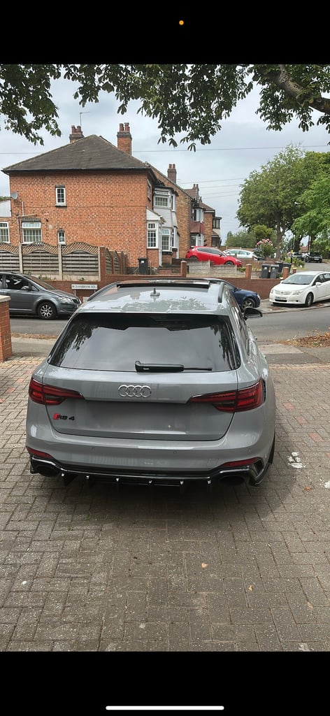 2018 18 AUDI RS4 AVANT 2.9TFSI QUATTRO AUTOMATIC 450BHP NARDO GREY EURO 6