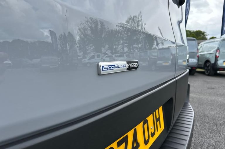 2024 Ford Transit 350 Leader L3 H2 LWB Medium Roof FWD 2.0 EcoBlue Hybrid 130ps, LANE DEPARTU Pan...