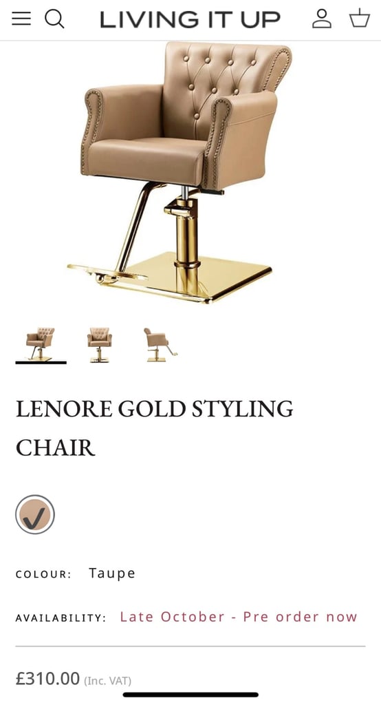 Selling 3 Hairdressers Chairs’