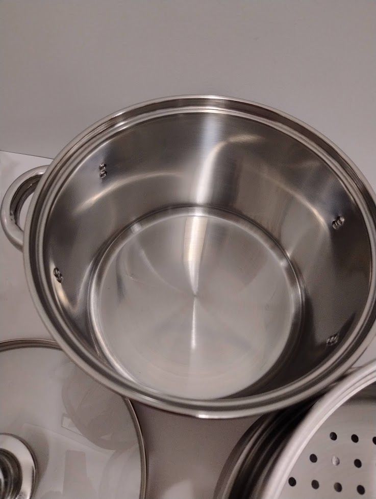 KitchenCraft 3-Tier Stainless Steel Steamer, 20 cm, Unused, in Original Packaging