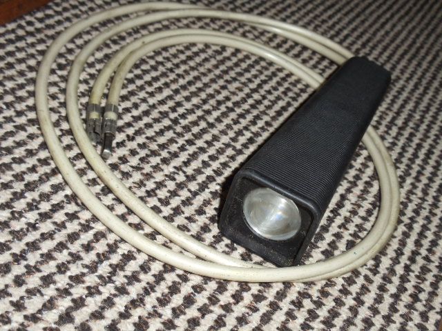 Vintage car strobe light/stroboscope for engine drive belt timing maintenance