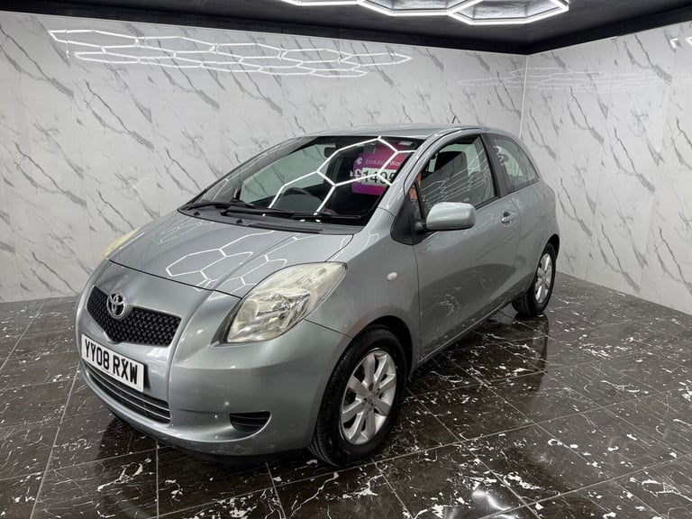 2008 Toyota Yaris 1.0 VVT-i TR 3dr HATCHBACK Petrol Manual