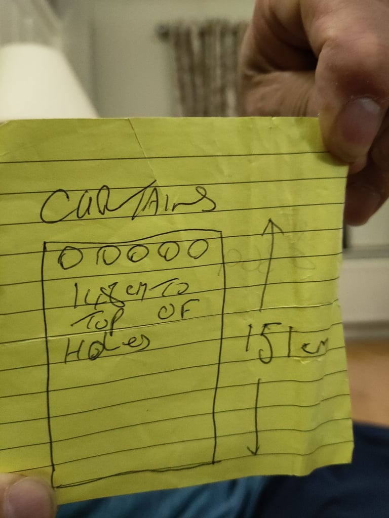 Two pairs Silk curtains