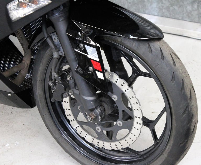 2013 13 KAWASAKI EX 300 ADF NINJA BLACK TRADE SALE NEW MOT 22K CUSTOM PAINT CATN