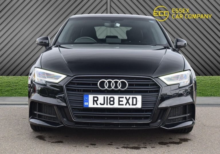 2018 Audi A3 1.0 TFSI Black Edition Sportback 5dr Petrol S Tronic Euro 6 (s/s) (116 ps) Hatchback...