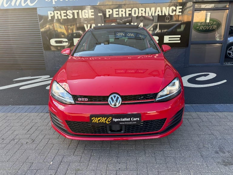 VOLKSWAGEN GOLF 2.0 TDI BlueMotion Tech GTD Red Auto Diesel 2015