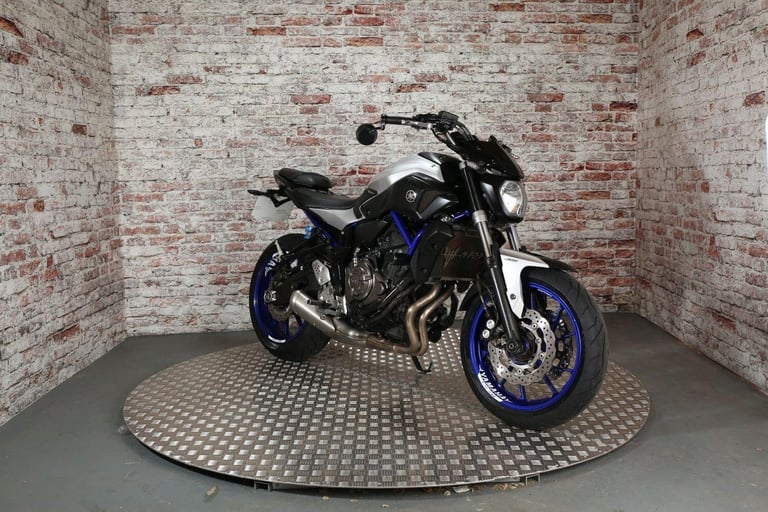 YAMAHA MT-07 ABS 2015 Petrol Manual in Silver