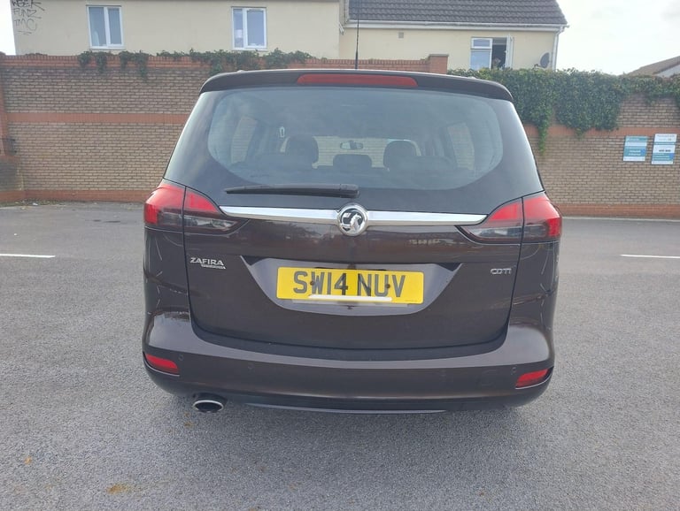 2014 Vauxhall Zafira Tourer 2.0 CDTi Exclusiv Auto Euro 5 5dr MPV Diesel Automatic