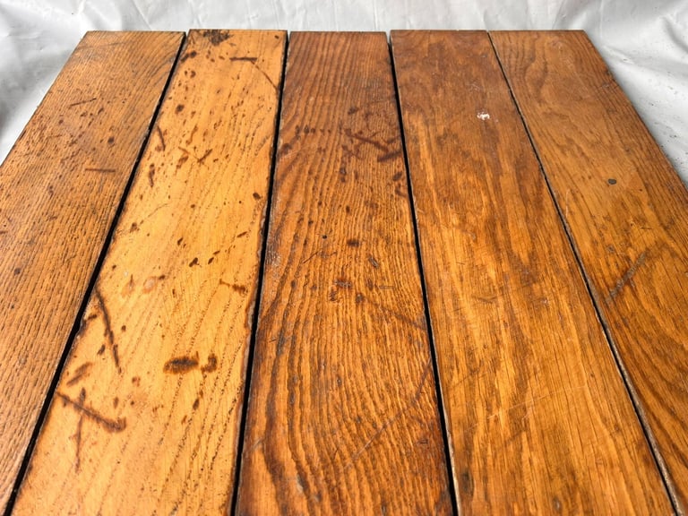 🌿 O5010 — Reclaimed Oak Parquet Flooring (50 x 10 cm) @wood_job_uk