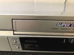 PANASONIC NV-SJ420B-S Video Cassette Player/Recorder VCR/VHS SUPER DRIVE, champagne