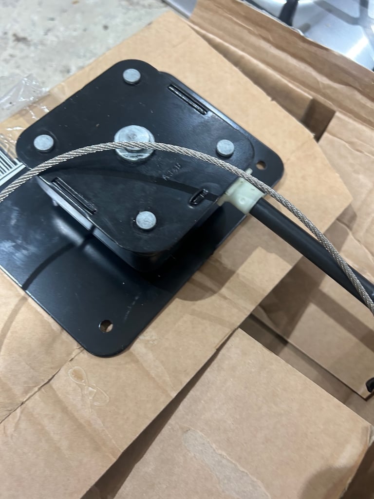 Ford transit mk8 custom spare wheel carrier 