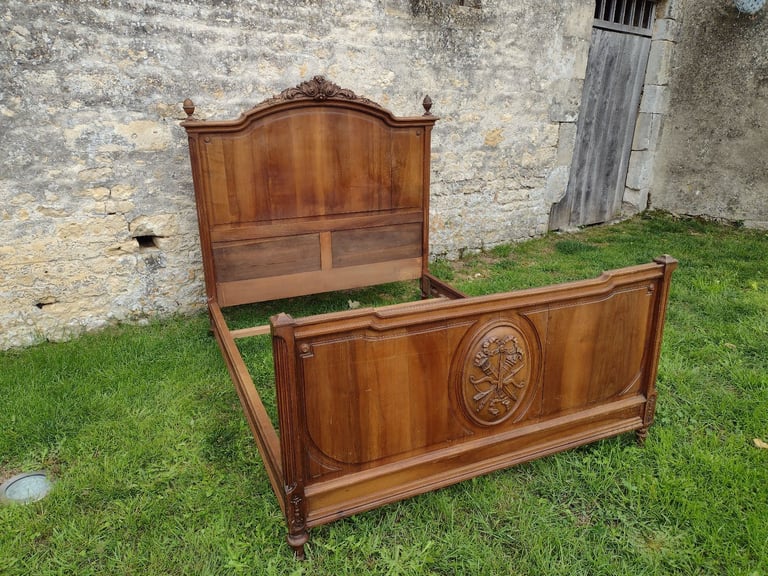French double bed frame ~ Antique, Vintage